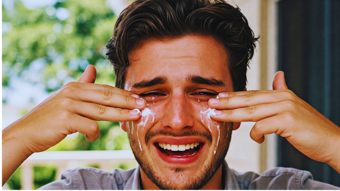 Why Sunscreens Can Make Cry (and products that won't)