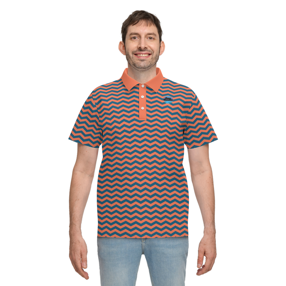 Sunny Day Bros Men's Classic Fit Short-Sleeve Polo - Lightweight, UPF50+