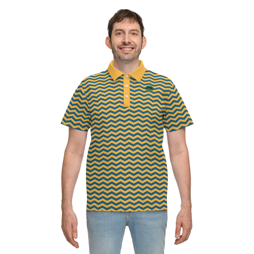 Sunny Day Bros Men's Classic Fit UPF50+ Short-Sleeve Polo - Lightweight