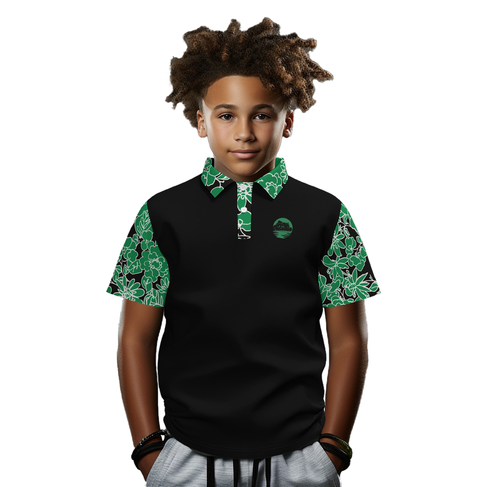 Unisex Youth's Performance Short-Sleeve Polo Shirt - Heavyweight 225g