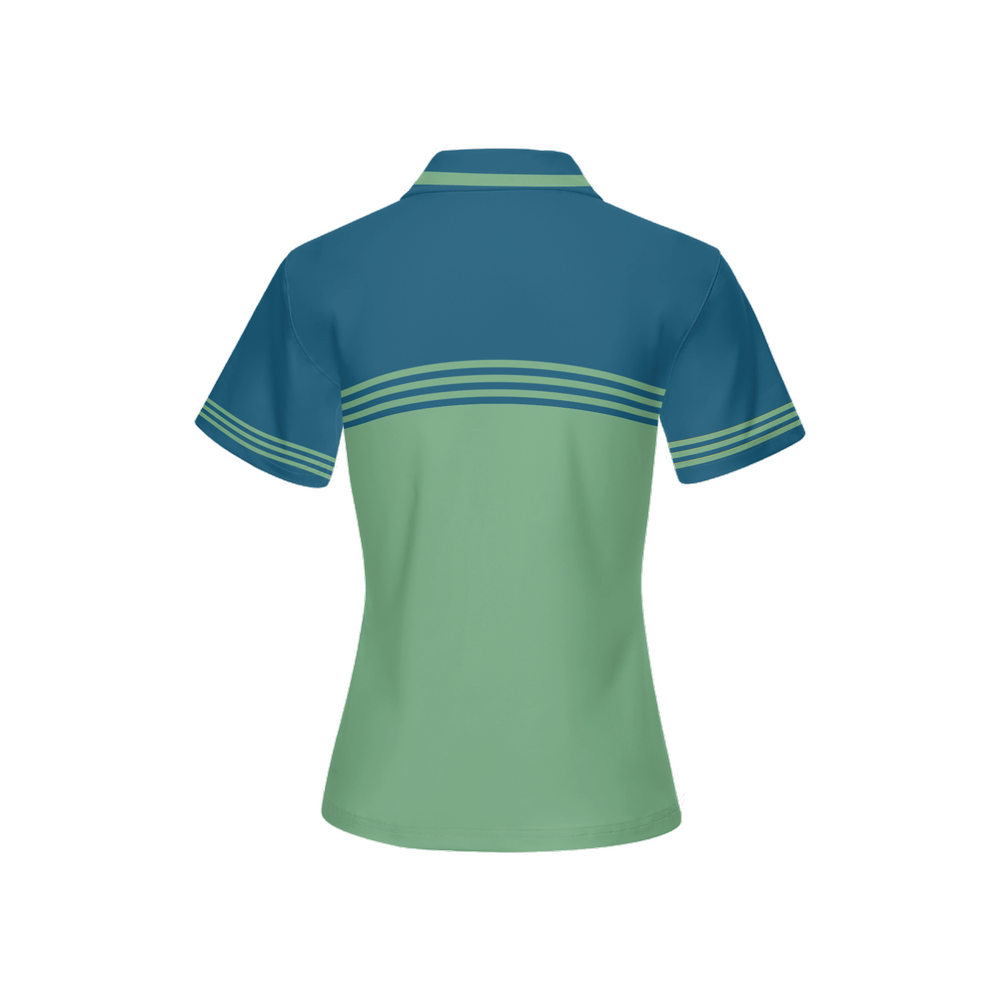 Women's Slim Fit Short-Sleeve Polo Shirt-Heavyweight 225g