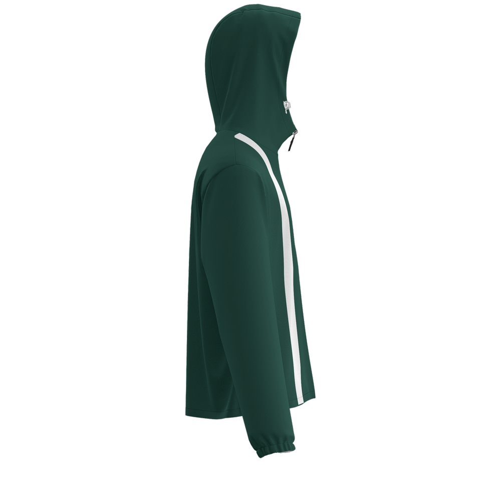 Sunny Day Bros Green UPF50+ Unisex Full-Zip Hooded Windbreaker Jacket