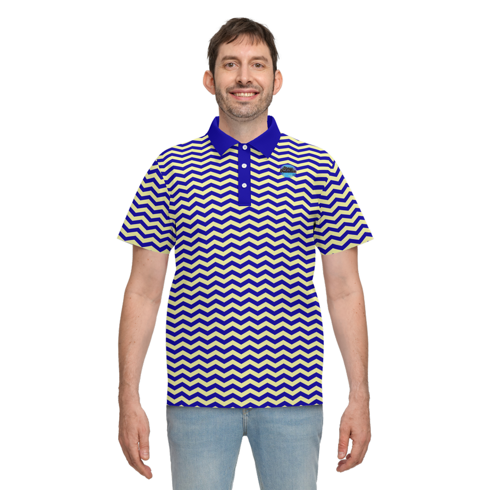 Sunny Day Bros Men's Classic Fit Short-Sleeve Polo - Lightweight, UPF50+
